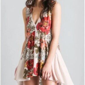Free People Backyard Party Casual Floral Dress or Tunic medium casual flowy NWT